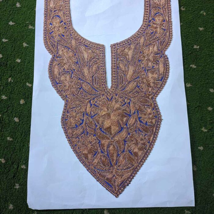 Blue Shalimar Tilla Patch