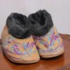 Light Brown Leather Socks with Ari Embroidery (7)