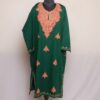 Sabz Tabrez Pheran with Aari Embroidery