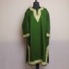 Green Nora Pheran With Aari Work