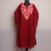 Maroon Chinari Pheran With Aari Work