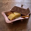 Mehjabeen Copper Butter Dish With Lid