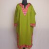 Parrot Green Kashmiri Aari Pheran