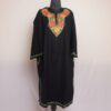 Black Miri Kashmiri Winter Aari Pheran