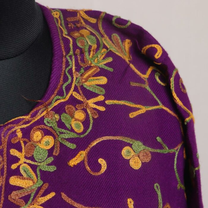 Purple Aari Jal Pheran - Image 3