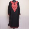Black Harudh Kashmiri Winter Aari Pheran