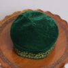 Green Velvet Tilla Cap