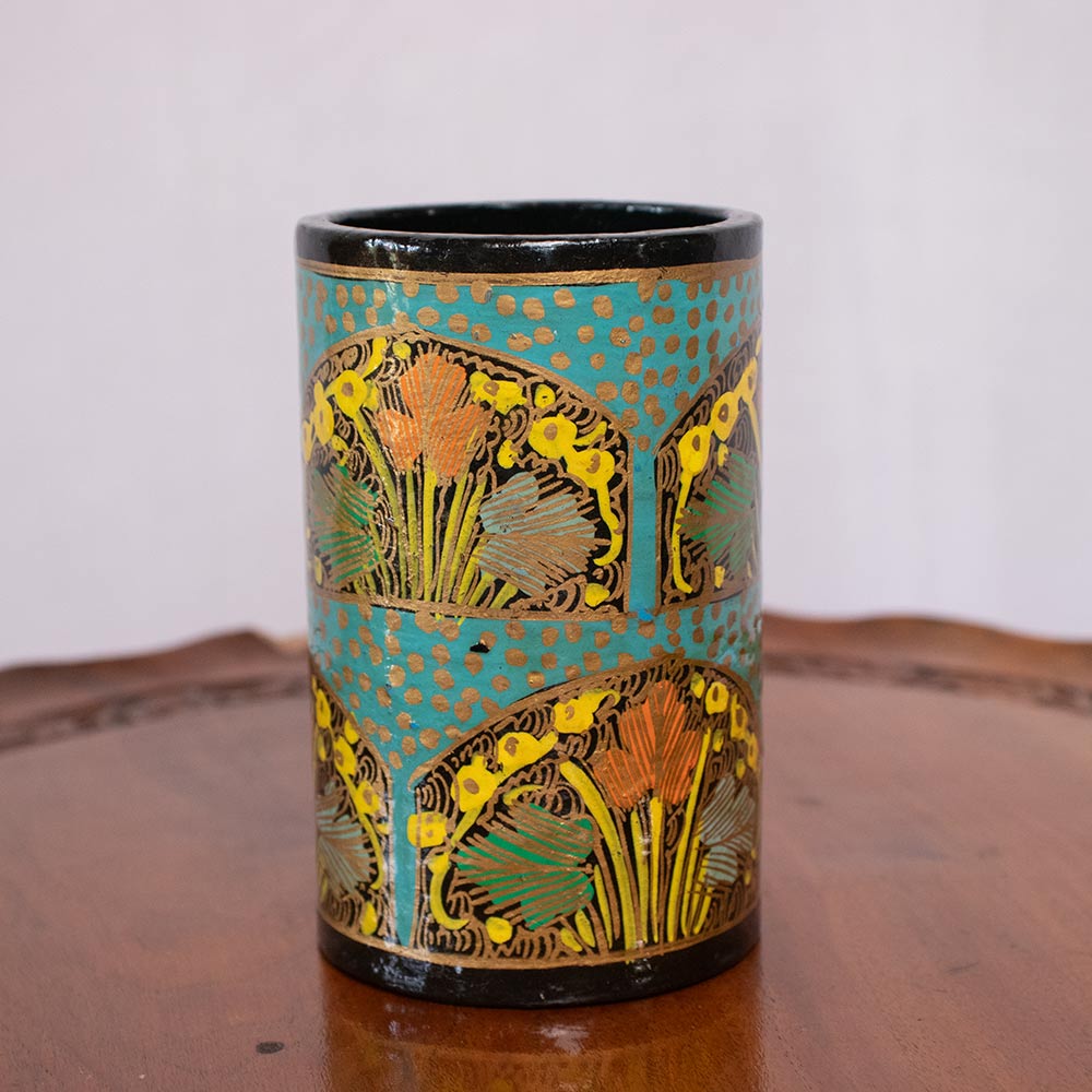 Hashim Paper Mache Handpainted Holder - Gyawun