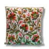 Gurezi Kashmiri Hand Embroidery Crewel Cushion Cover - Set of 2 (16x16 Inches)
