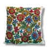 Miri Kashmiri Hand Embroidery Crewel Cushion Cover - Set of 2 (16x16 Inches)