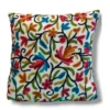 Shahi Kashmiri Hand Embroidery Crewel Cushion Cover - Set of 2 (16x16 Inches)