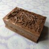 Naqashi Handmade Walnut Wood Jewelry Box