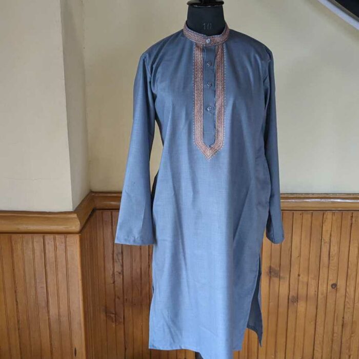 Mujtaba Stitched Men Kurta Pyjama - Image 2