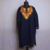 Blue Izband Poshbaagh Kashmiri Pheran With Aari Embroidery L42