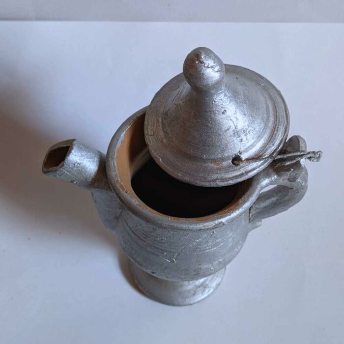 Set of 2 Decorative Items: Samavar and Kangri - Image 2