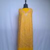 Yellow Manshaa Crush Cotton 2pc Kashmiri Suit with Aari Embroidery