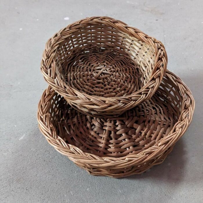 Set of Kashmiri Willow Wickers Baskets - Image 2
