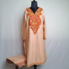 Peach Harud Cotton Aari Kashmiri Salwar Kameez Co-ord Set