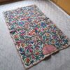 Luxury Namda Zaina 6×4Ft Pure Wool Double Work Handmade Aari Embroidered