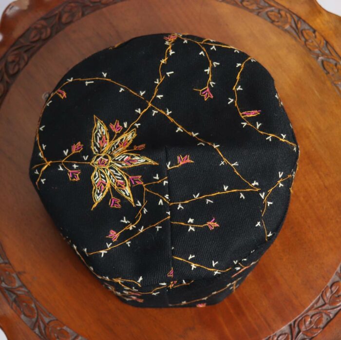 Zainul Abdin Handmade Sozni Cap - Image 3