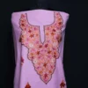 Light Purple Aari Work Kashmiri Suit