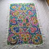 Luxury Namda Gurezi 6×4Ft Pure Wool Double Work Handmade Aari Embroidered