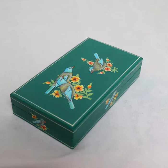 Imperial Royal Paper Mache Bird Box