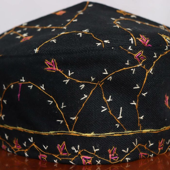 Naqshband Handmade Sozni Cap - Image 3