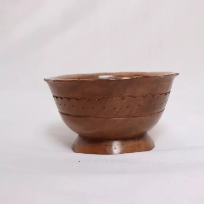 Kashmiri Walnut Wood Bowl