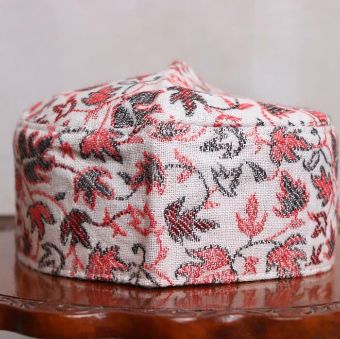 Safed Chinari Kani Cap