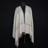 Natural Color Pure Pashmina Sozni Hand Work Stole