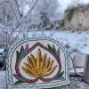 Kashmiri Handmade Namda Tea Cozy with Hand Aari Embroidery