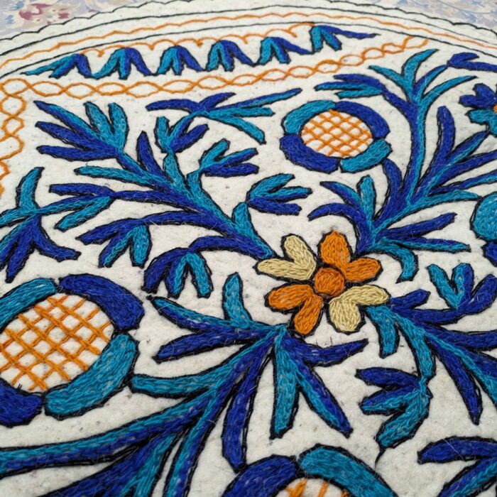 Aabi Handmade Aari Embroidered Wool Namda 3FT - Image 2