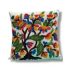 Tree of Life Hand Embroidered Crewel 16×16 Cushion Cover - Set of 2
