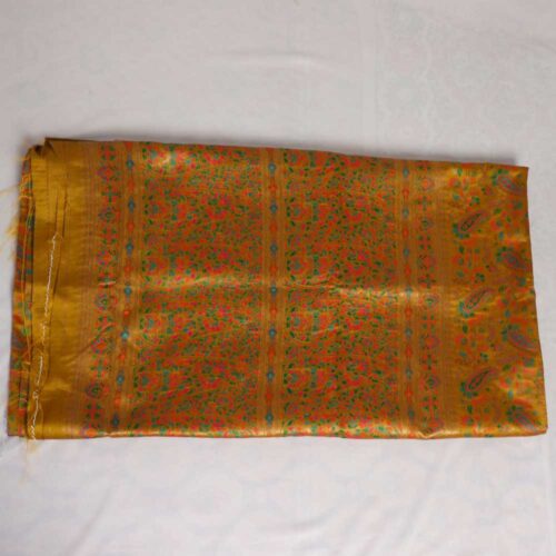 Salma Badami Kani Mustard Saree