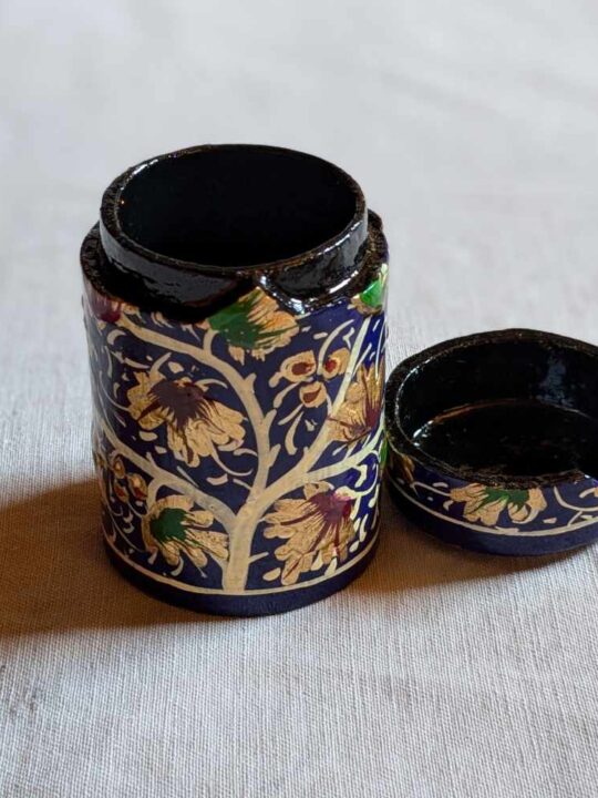 Set of 2 Mehtaab Paper Mache Small Box