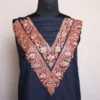 Black Ruby Cotton Tilla Work 3pc Suit
