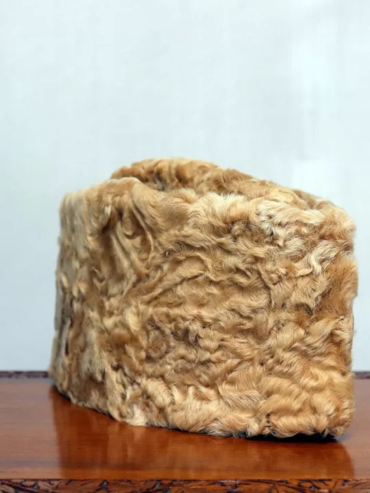 Premium Kashmiri Golden Karakul Cap