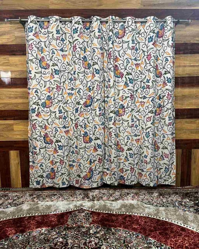 Maharaja Crewel Work Kashmiri Curtain