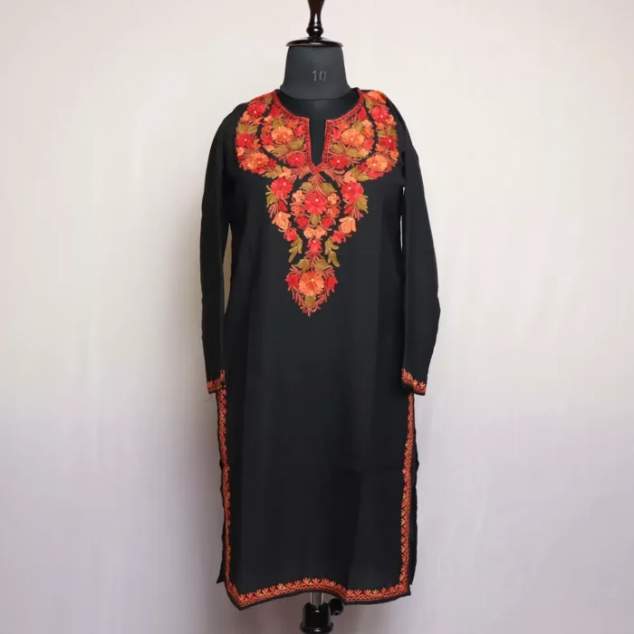 kashmiri long kurta