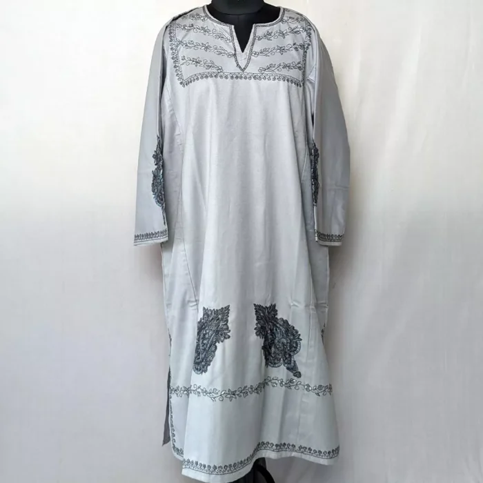 Grey Warm Tweed Pheran