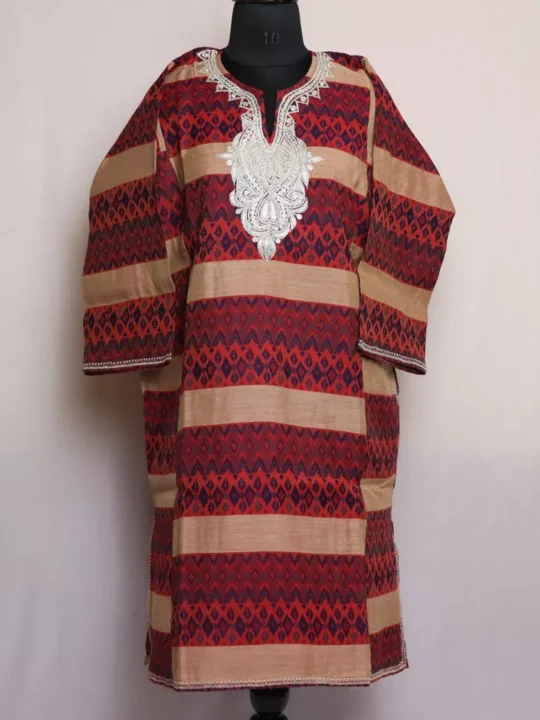 Summer Pheran - Cotton With Tilla Embroidery