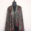 Kani Kashmiri Shawl Black for Men | Chinar border | Shah Rukh Collection