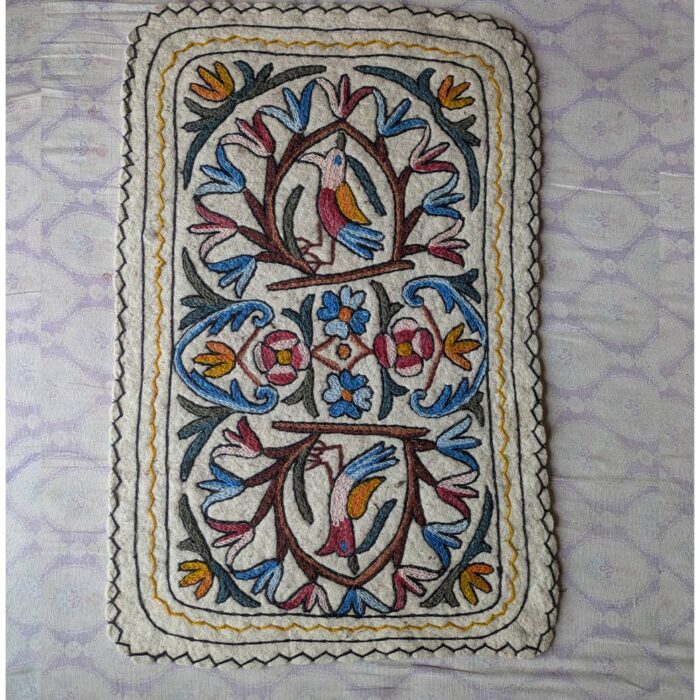 Birdy Namda Handmade Rug 3x2ft