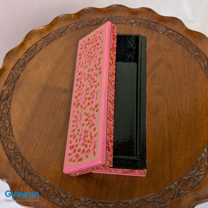 Gulabi Paper Mache Pencil Box or Pen Box - Image 2