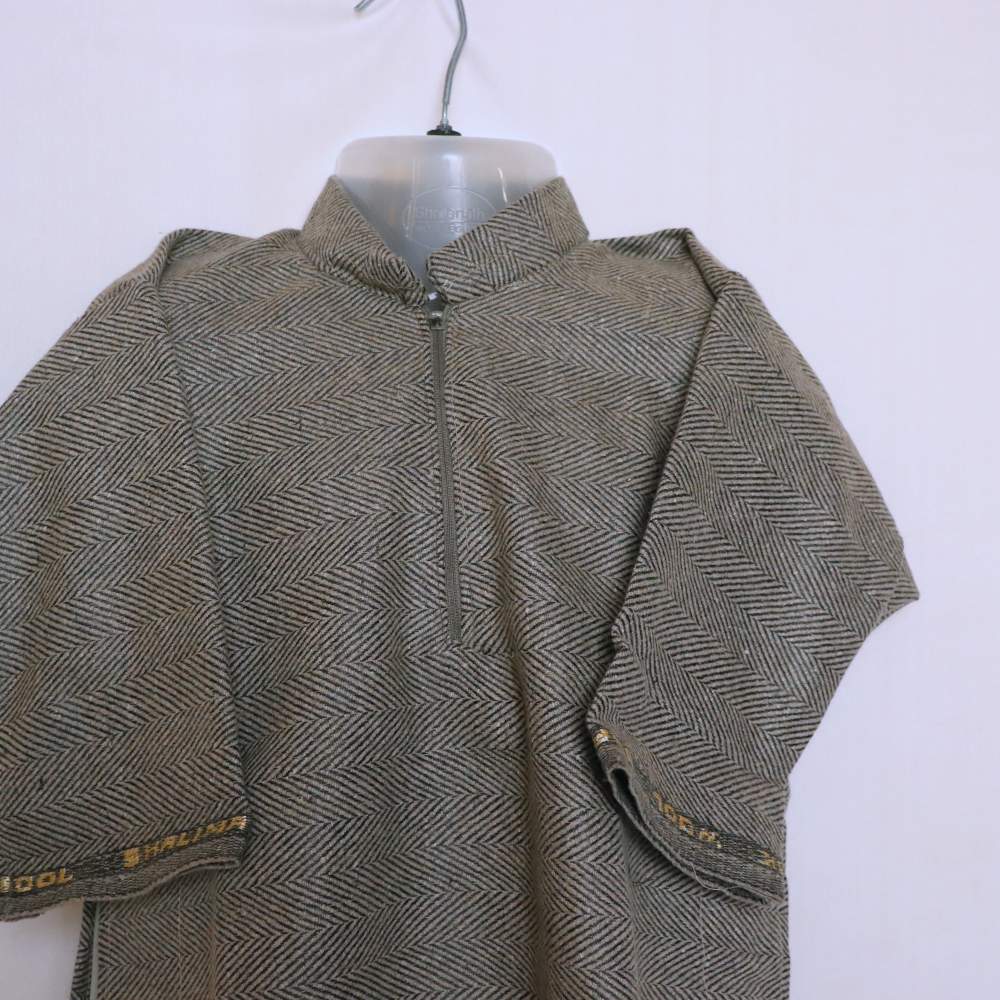 Light Brown Baby Boys Kashmiri Pheran Dress (3-4Y) - Image 3