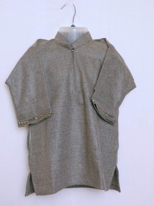 Light Brown Baby Boys Kashmiri Pheran Dress (3-4Y)