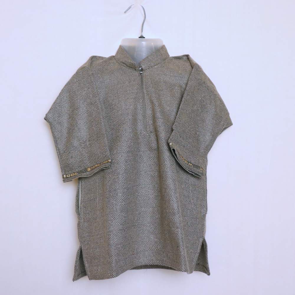 Light Brown Baby Boys Kashmiri Pheran Dress (3-4Y)