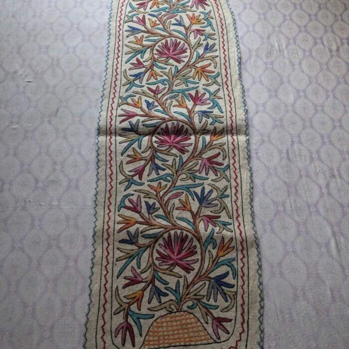 Naseembagh Kashmiri Handmade Namda Runner Rug 6×2ft