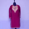 Woolen Kashmiri Kurta for Winter With Embroidery (39/40) - Cashmere Poshaak